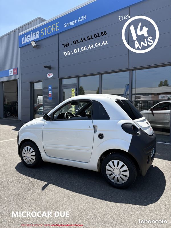 A2H VOITURE SANS PERMIS Occasion Microcar Dué (image 2)
