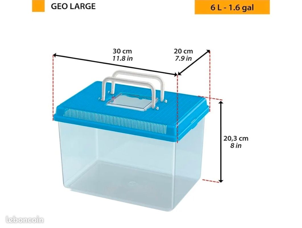 Aquarium plastique (image 1)