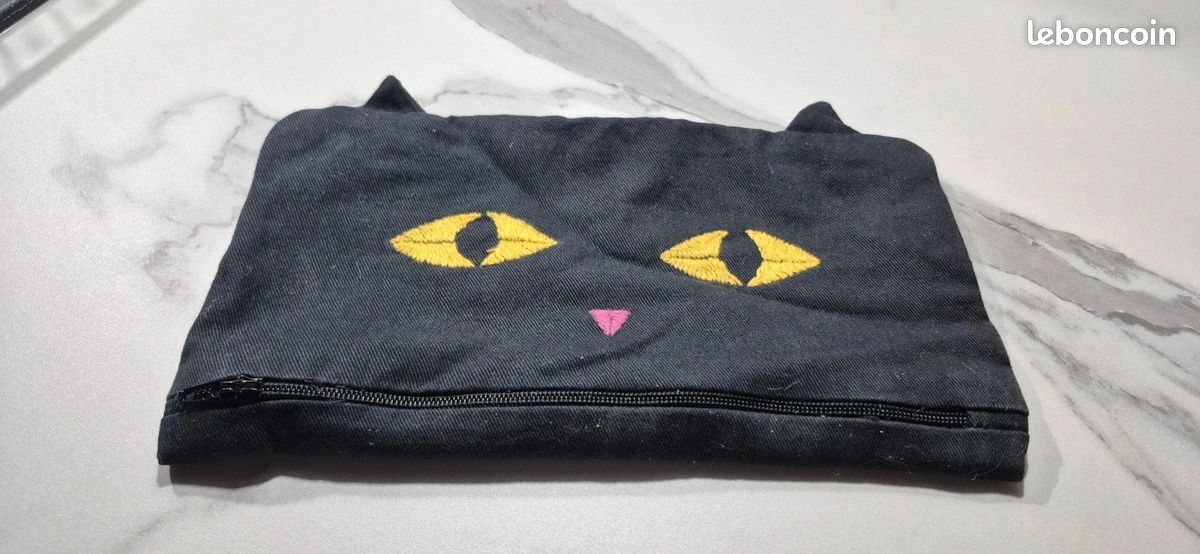 Trousse, chat, pochette (image 2)