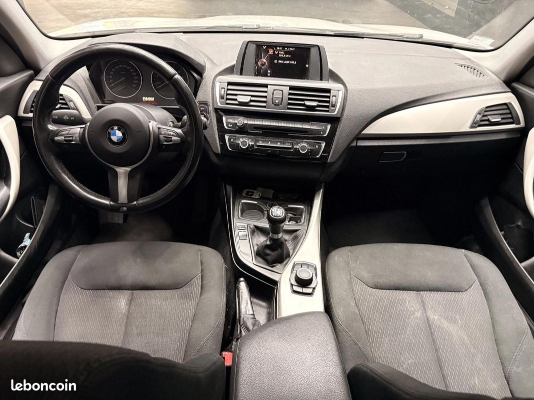 Bmw Serie 1 1.5 116 I 110 PREMIERE FLEXFUEL SIEGES CHAUFFANTS VOLANT ET POMMEAU MSPORT (image 8)