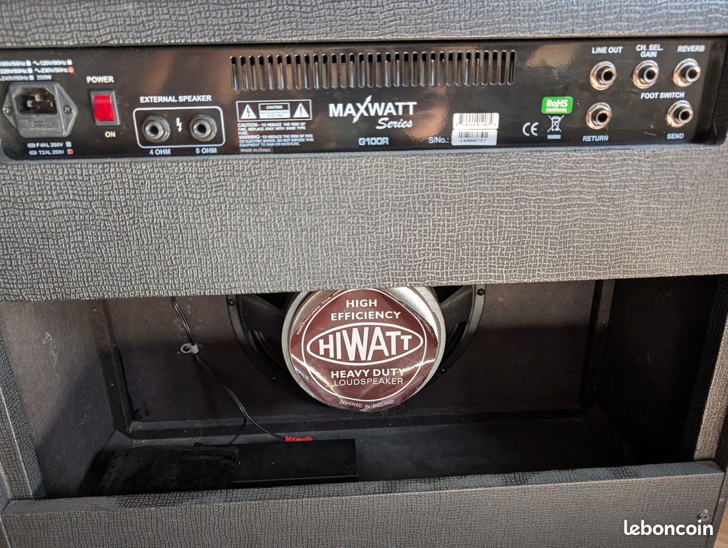 Amplis de guitare HIWATT G100R (image 2)