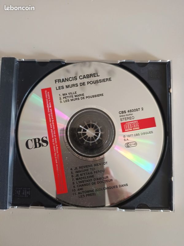 Cd francis cabrel (image 2)