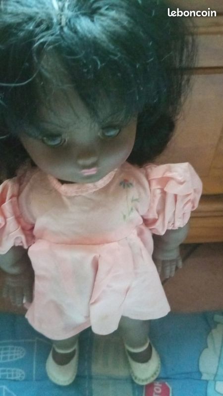 Les Poupees D'autrefois - MAGNIFIQUE ET TRES RARE POUPEE MANNEQUIN MARILYNE DE BELLA AUX CHEVEUX PLATINES