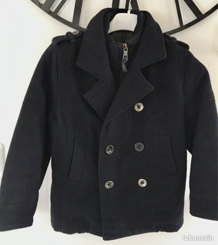 Manteau garçon type caban OKAIDI 6 ans (image 1)