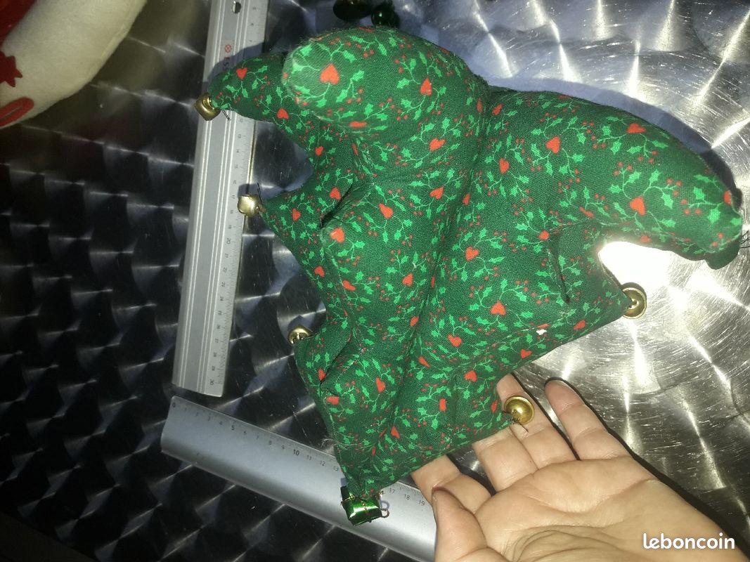 Sapin tissus noel (image 1)