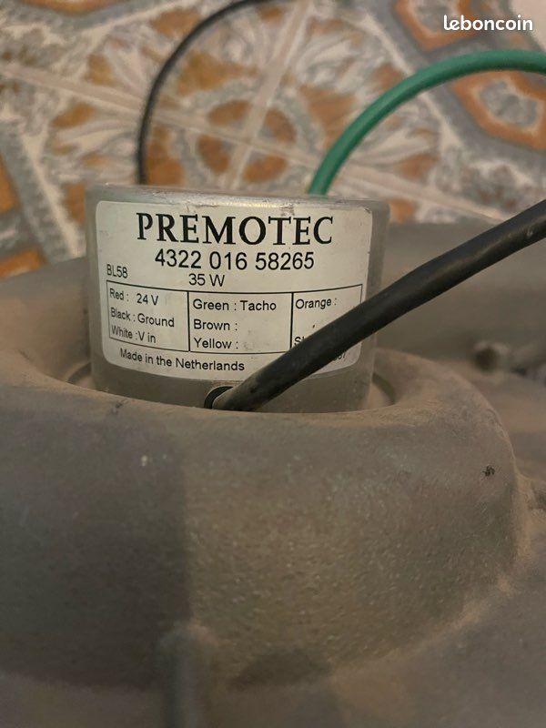 Moteur ventilateur Ftisquet F3AA40674 (image 2)
