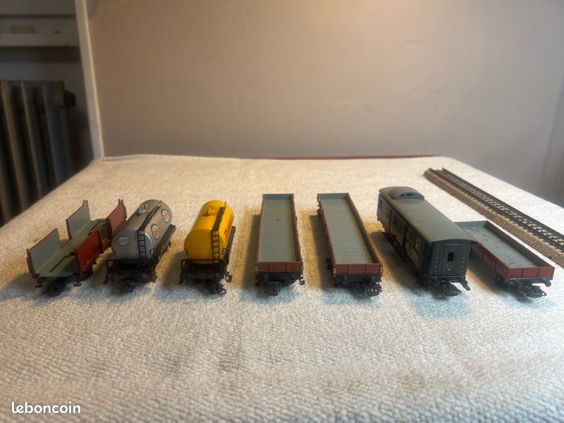 Märklin Z (Lot 2 de 8 wagons et 2 camions) | Kaufen auf Ricardo