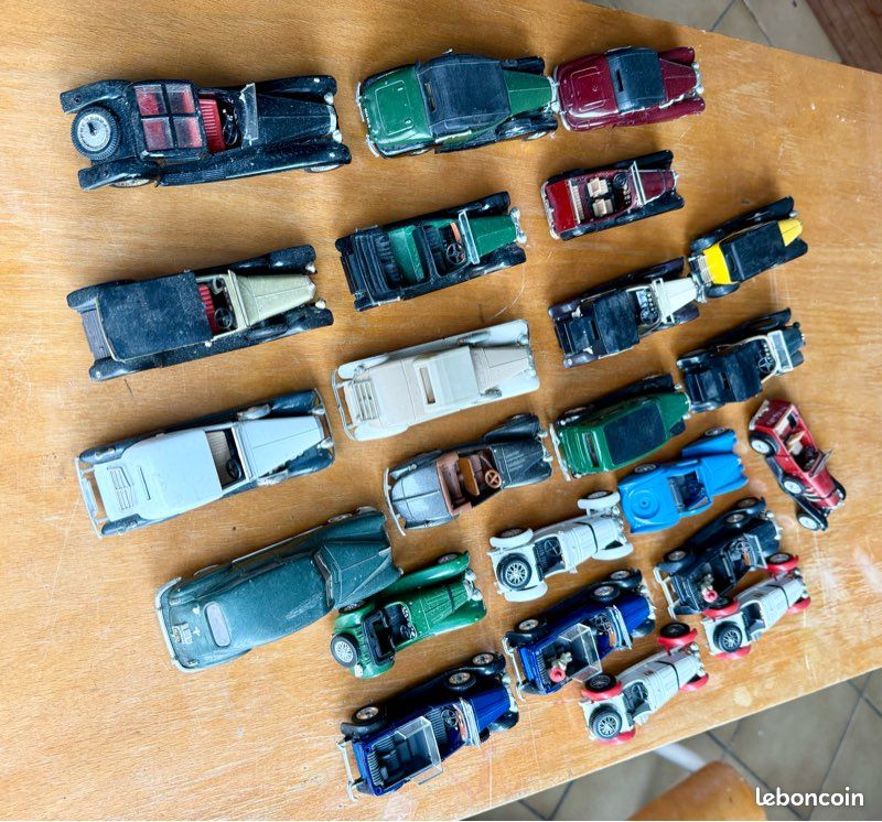 Solido Major Démontable D'avant-guerre - Aluvac - Voiture Miniature Vintage Française