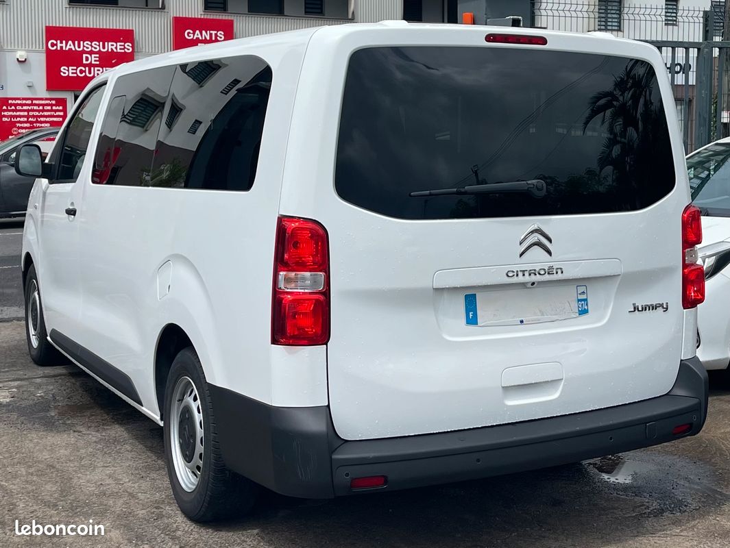 Citroen jumpy 1.6 bluehdi 116 cv "9 places LONG / 38 310 km" (image 2)