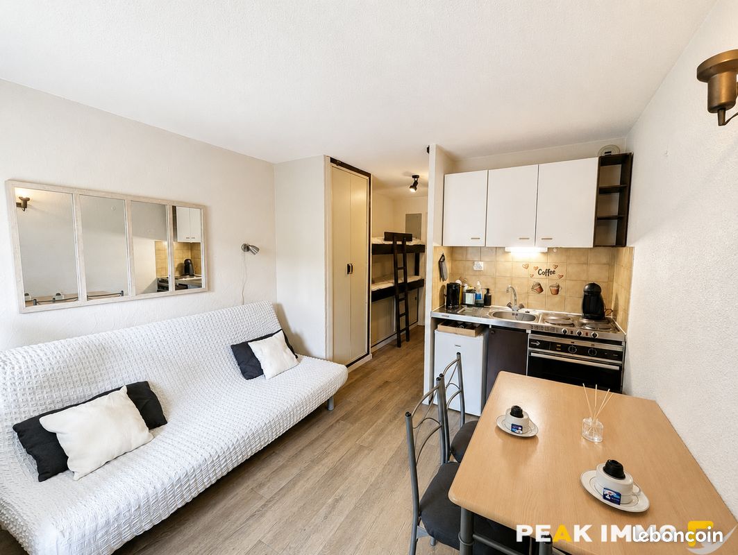 Appartement 1 pièce 18 m² · à Bogève · 18 m² · 420 €/mois