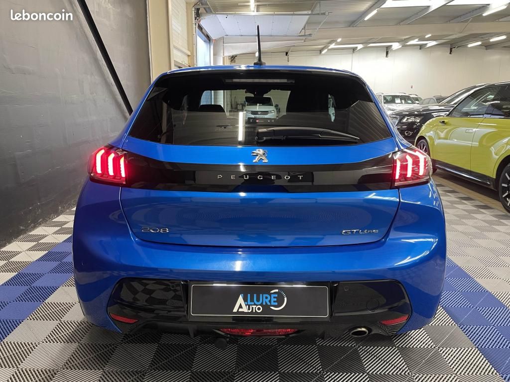 PEUGEOT 208 1.5 BlueHDi 100 GT Line - Sièges chauffants, Carplay, Caméra (image 4)