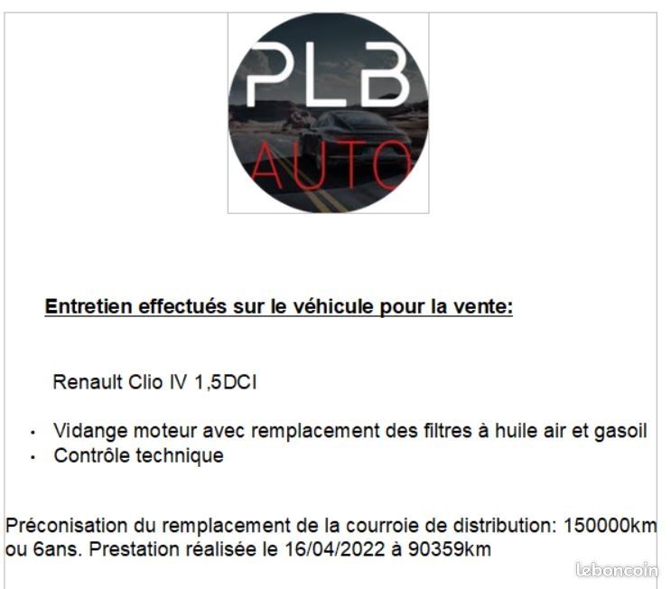 Renault CLIO IV 1.5 DCI 75CH PLB AUTO (image 2)