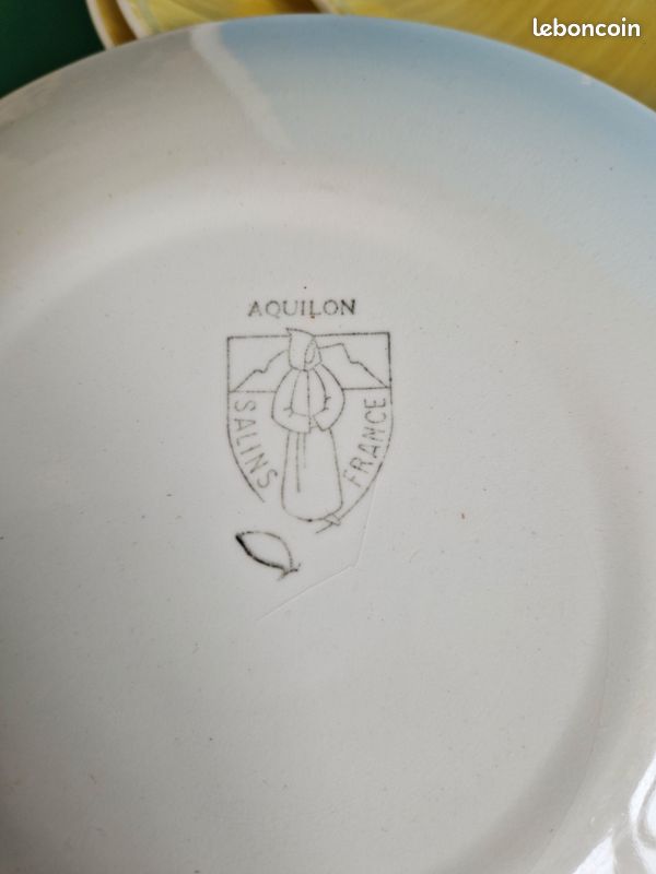 Lot de 6 assiettes Salins modèle Aquilon (image 5)