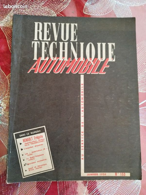 Revue technique Renault Fregate (image 1)