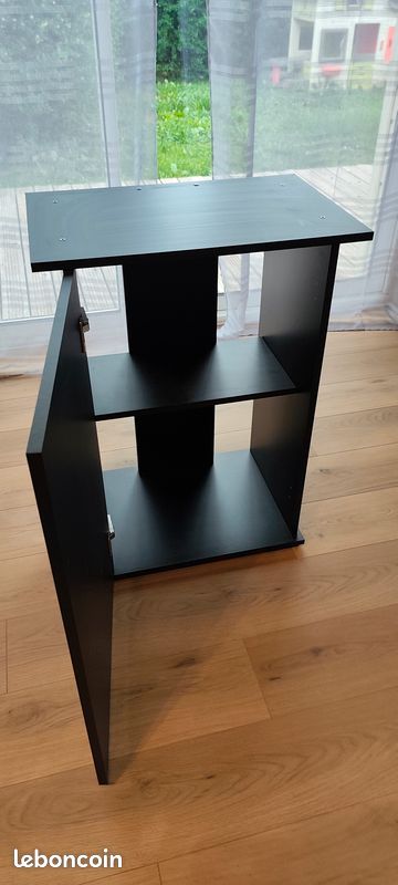 Meuble aquarium noir (image 2)
