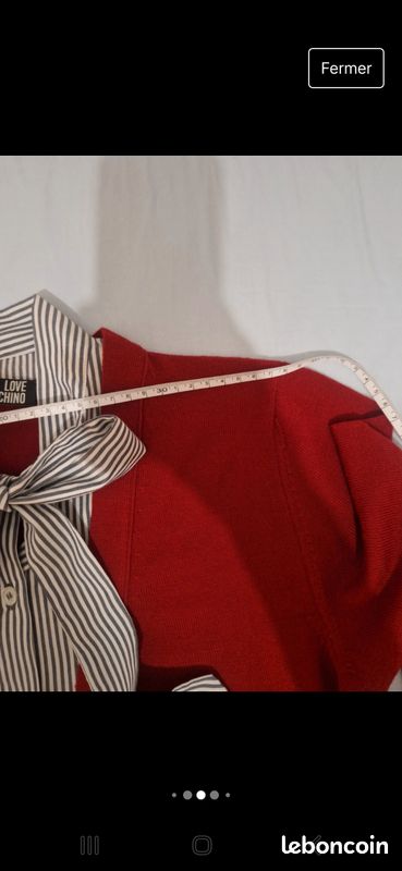 Pull moschino rough tout neuf (image 4)