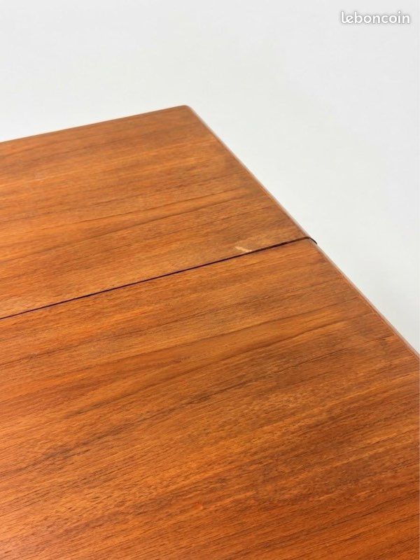 Table à manger danoise vintage en teck extensible 6/10 places⁠ (image 12)
