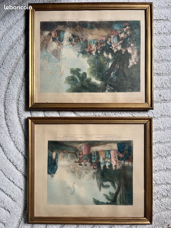 Tableaux gravures Antoine Watteau (image 4)