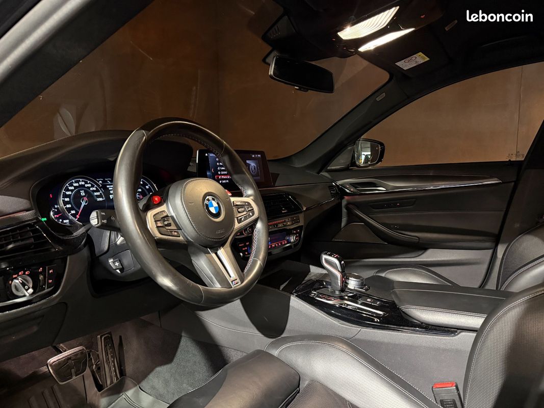 BMW M5 Competition F90 4.4 625ch Carplay / Affichage Tête Haute / Toit Carbone (image 14)