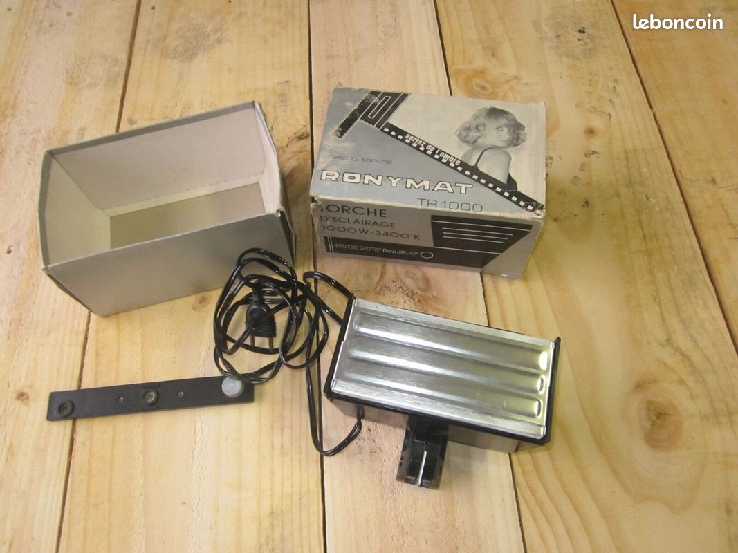 Ancienne vintage torche d'éclairage RONYMAT (image 1)