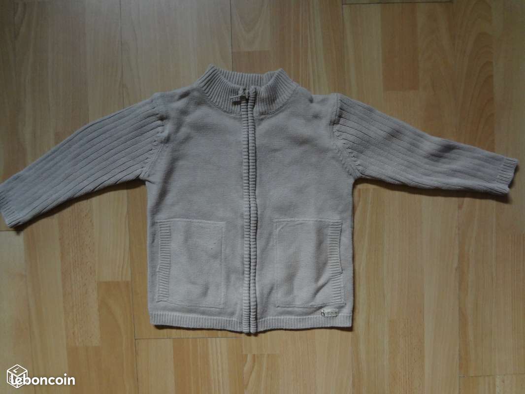 Gilet beige Sergent Major 4 ans (image 1)