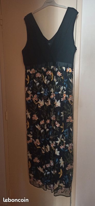 Robe cocktail longue (image 4)