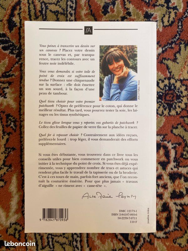 Livre mes trucs miracles pour les travaux d’aiguille d’Anne-Marie Peysson (image 2)