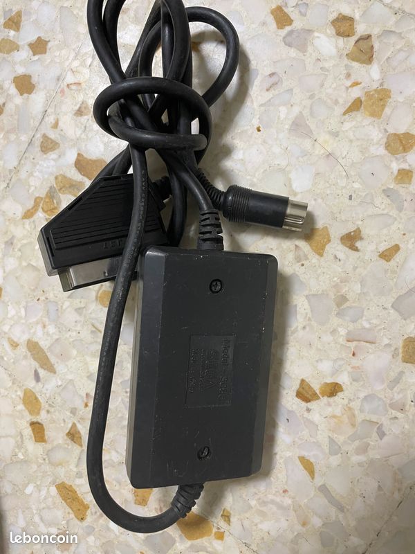 Cable video peritel rvb / rgb 3085 officiel sega (image 1)