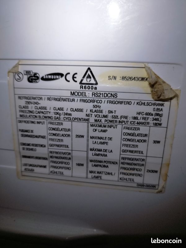 Carte électronique frigo Samsung (image 3)
