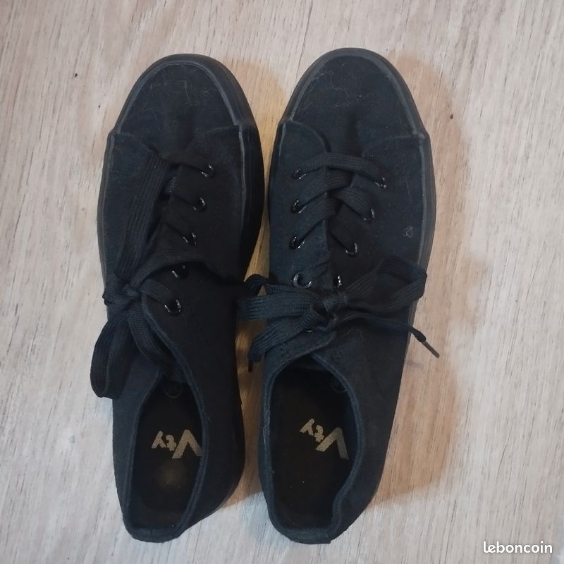 Chaussures noires taille 38 (image 2)
