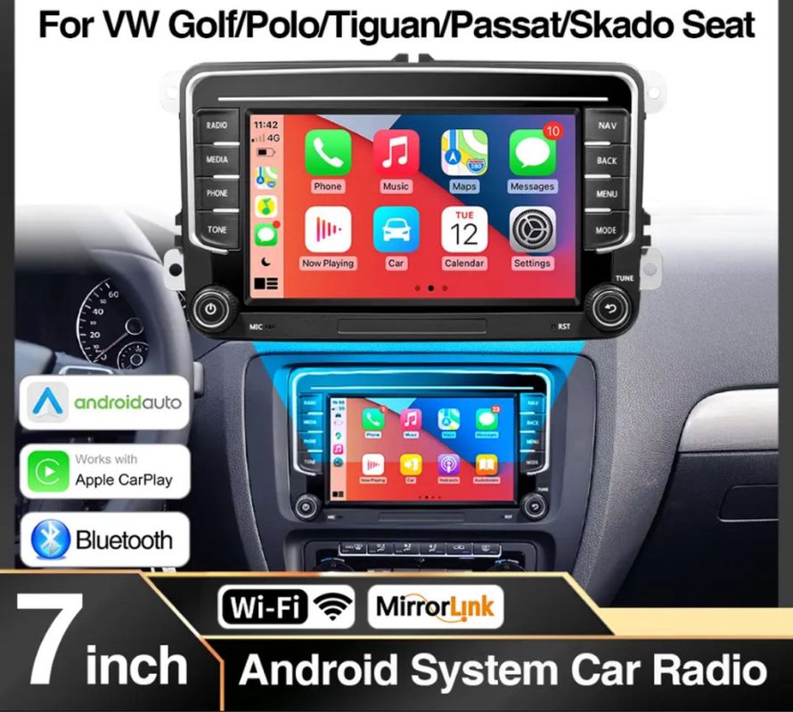 Autoradio gps CarPlay android auto Volkswagen seat Skoda