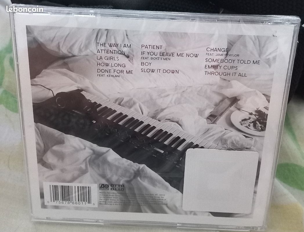 Vends CD Baptiste Giabiconi Oxygen et CD Charlie Puth Voicenotes (image 4)