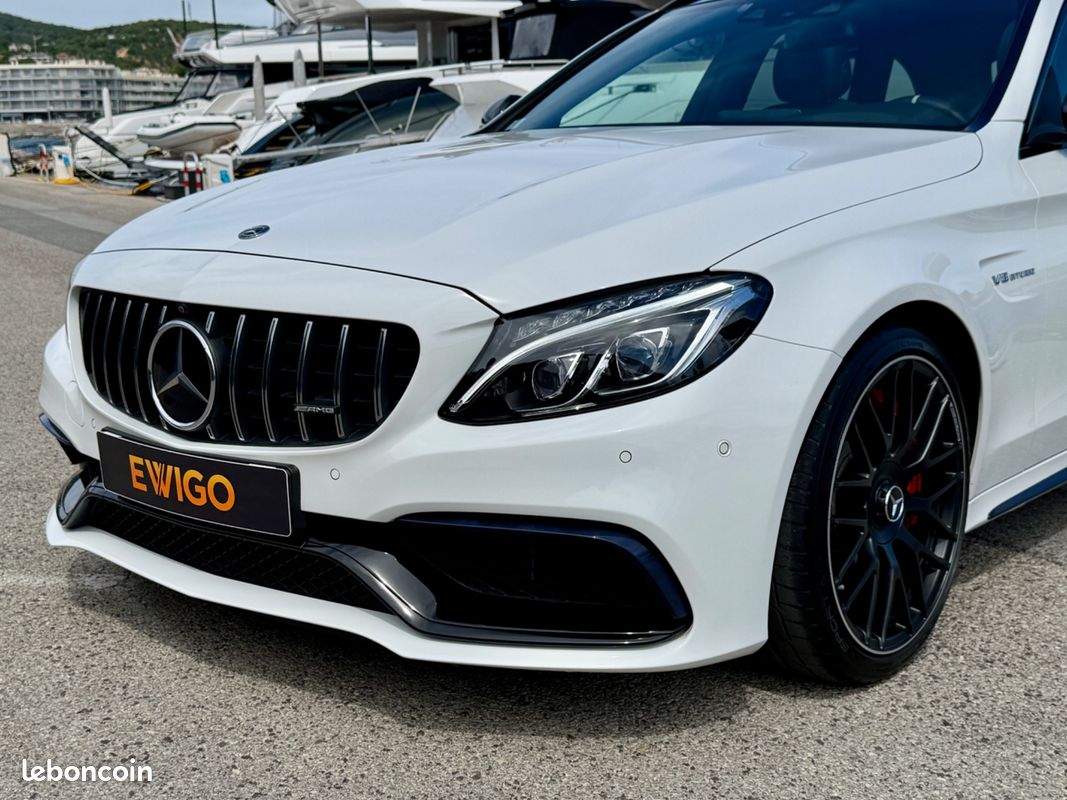 MERCEDES-BENZ CLASSE C C63 S AMG T 4.0 V8 BI-TURBO 510CH DCT + DE 20ke D'OPTIONS TO ECHAP SPORT CAM 360 FULL OPTIONS +++ (image 3)