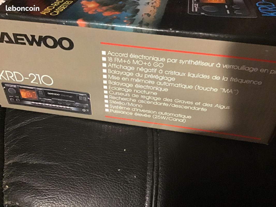 Autoradio cassette Daewoo (image 2)