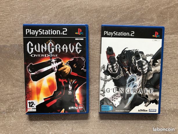 Jeu PS2 Gungrave Overdose - PAL Complet - PlayStation 2 - Bon état