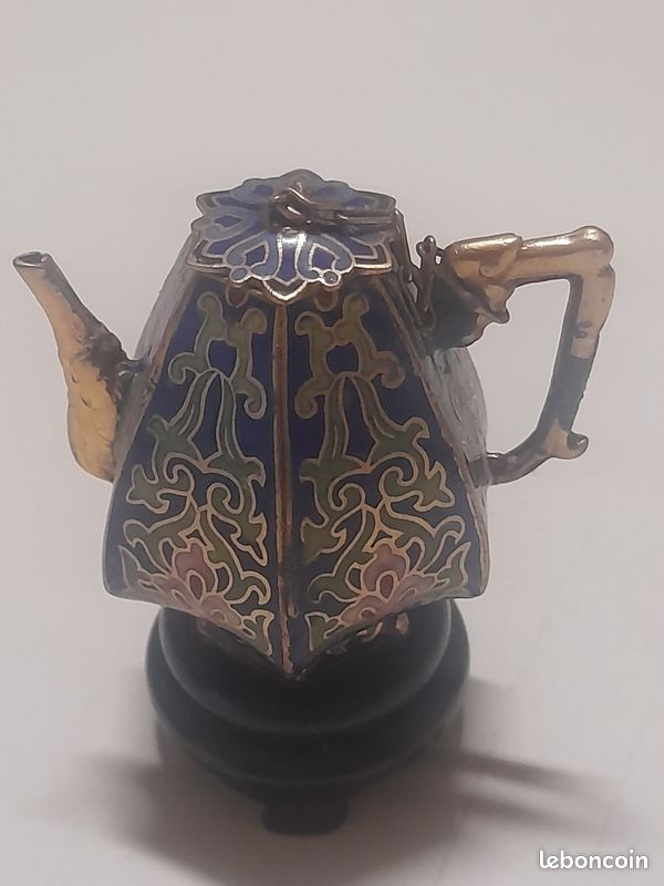 Set théière Lazuli avec 4 tasses