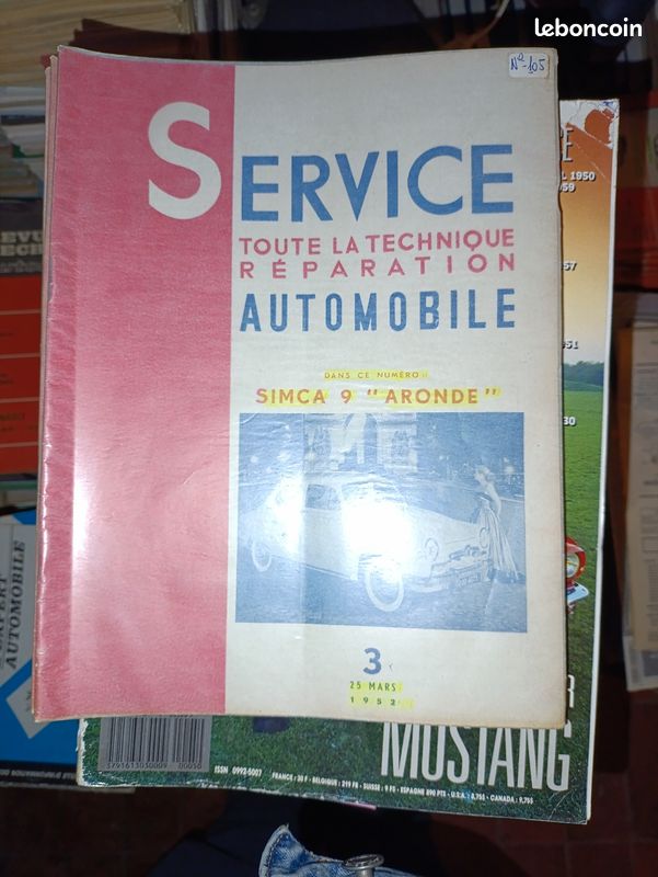 Revue technique Simca 9 aronde (image 1)