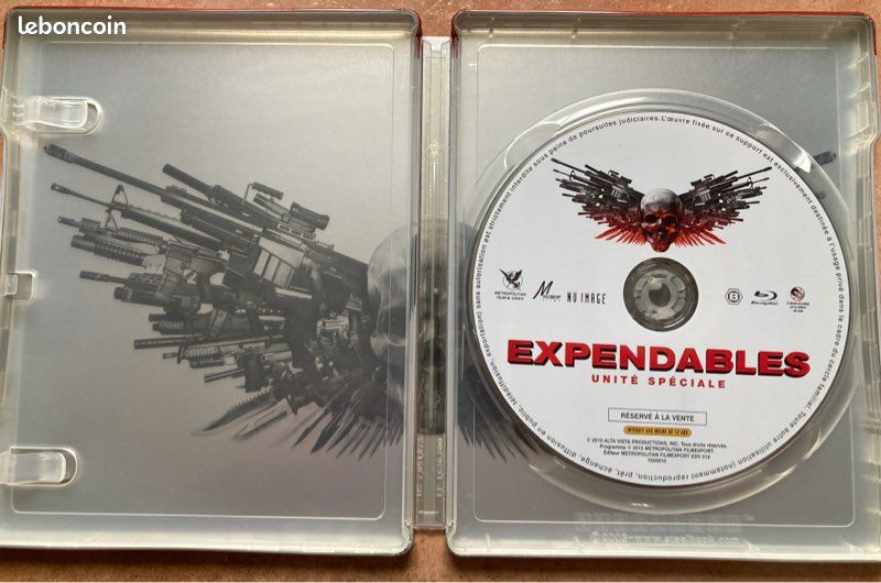 Expendables steelbook bluray (image 3)