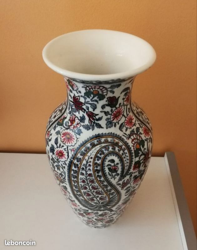 Vase en faïence de Gien (image 2)