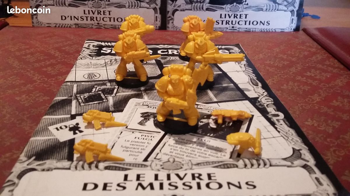 Jeux Space cruisade : escouade Space marine (image 1)
