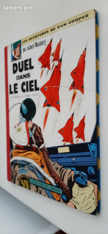 Belle BD Duel dans le ciel, Edition originale de 1962 (avec les pointsTintin) (image 13)