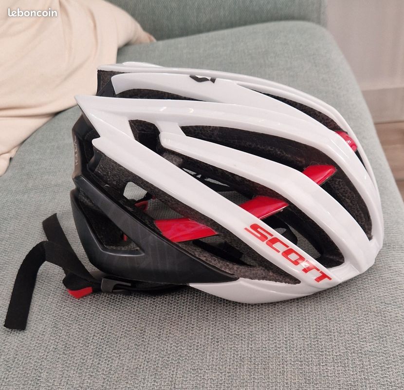 Casque vélo Scott blanc (image 1)