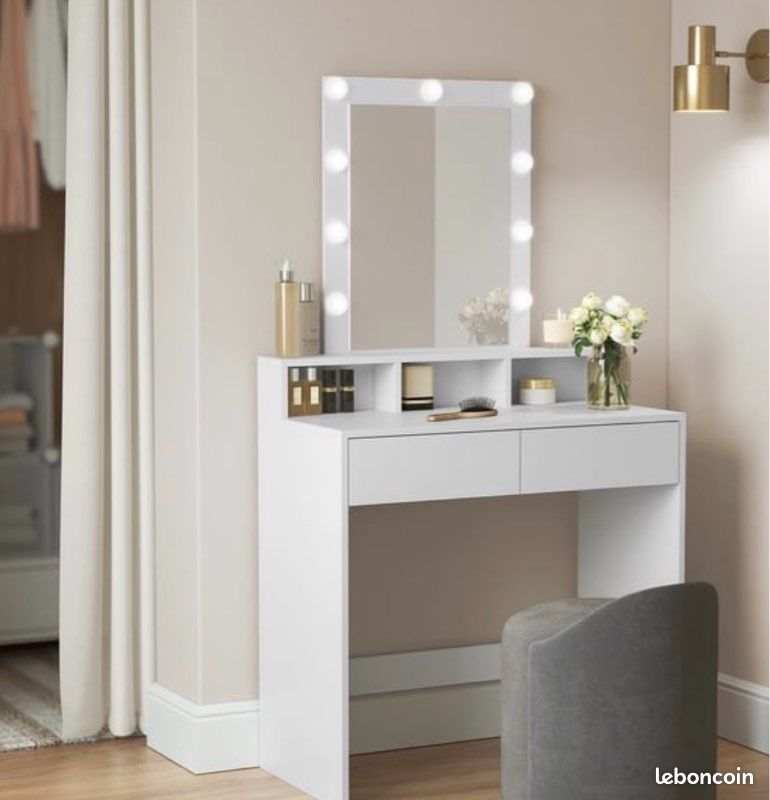 Coiffeuse Miroir Led (image 1)