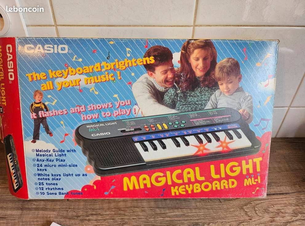 Clavier synthé enfant casio magical light Instruments de musique