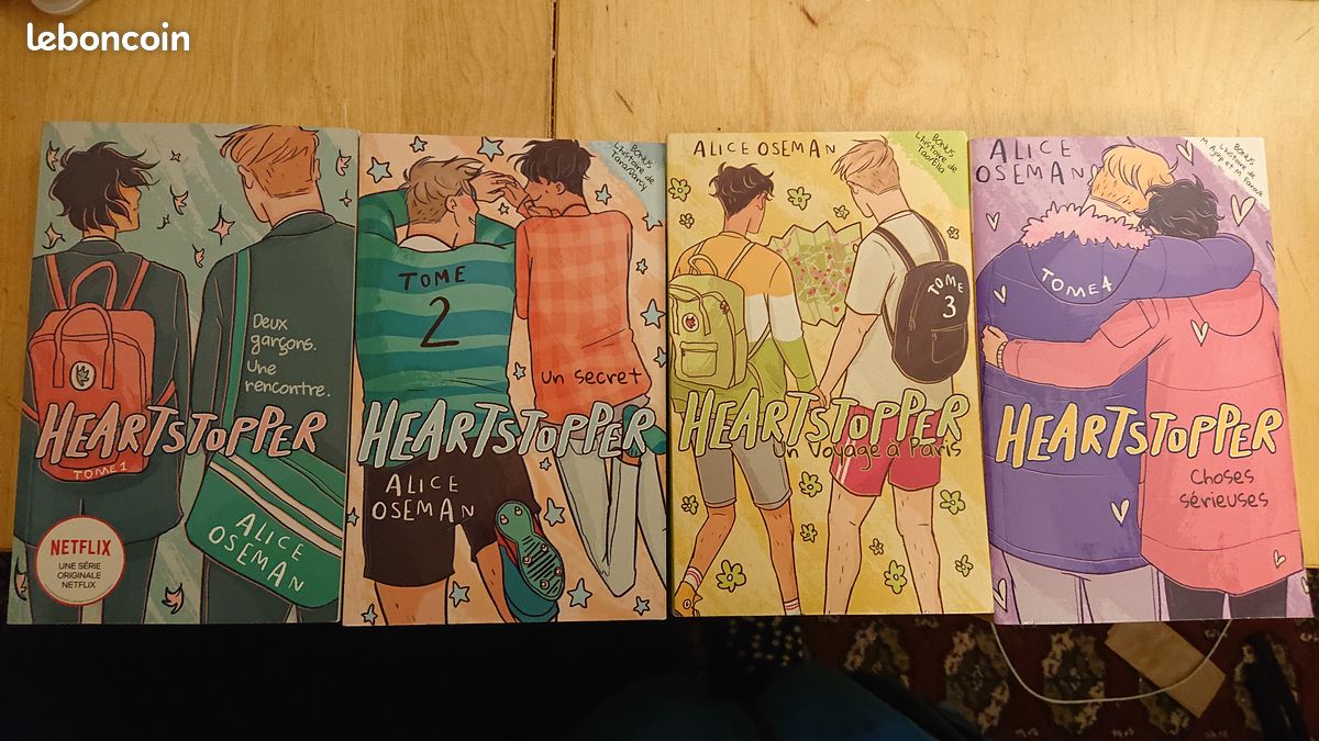 Heartstopper Tome 1 à 4 (image 1)