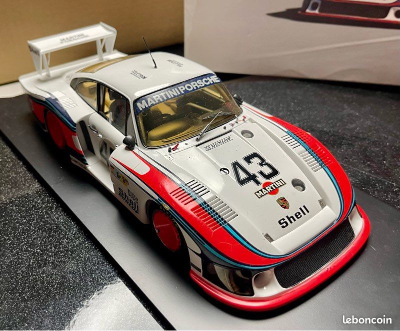 SPARK-MODEL S4162 Porsche 935/78 Moby Dick #43 Le Mans 1978 Schurti Stommelen 1 43