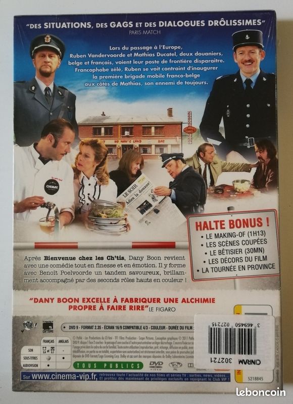 DVD film RIEN A DECLARER avec Benoît POELVOORDE et Dany BOON (sous blister) (image 2)