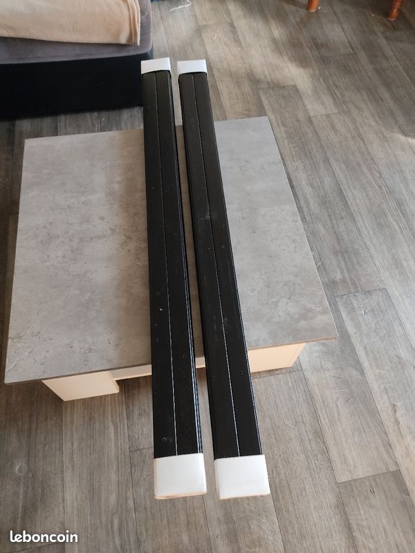 🔧 2 Kits Rails 120 cm Noirs – Neufs (image 1)