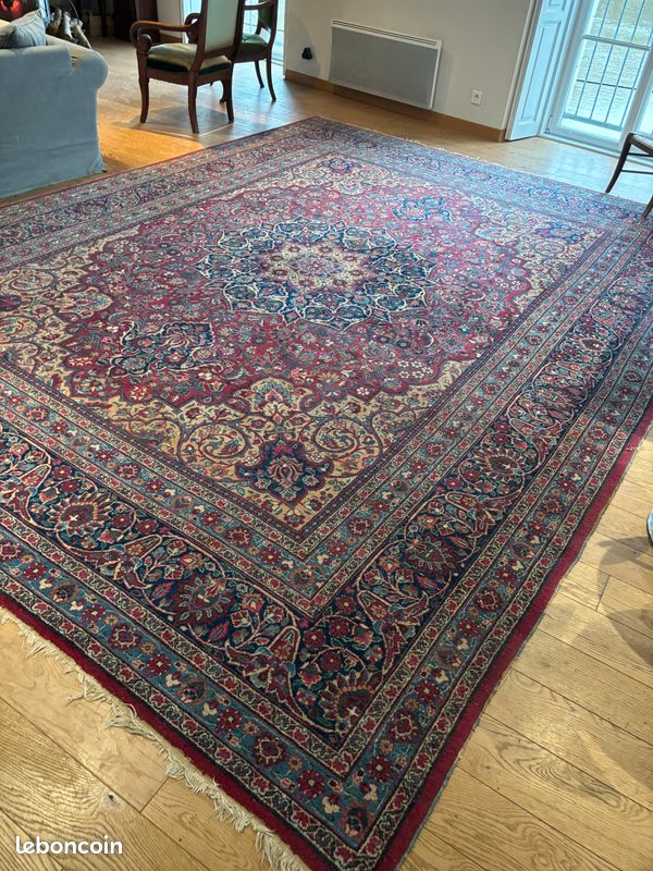 Tapis persan Mashad début XXeme siècle (image 3)