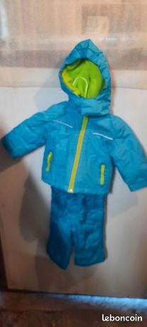 Ensemble veste de ski +pantalon bébé enfant 74/80cm poco piano